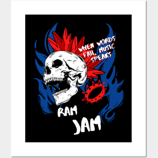 ram jam ll music speaks Posters and Art